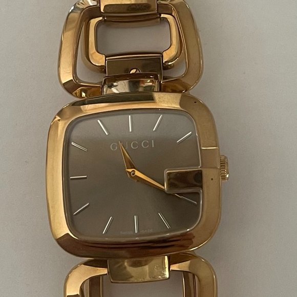 Gucci G-Gucci Brown Sun-Brushed Dial Stainless Steel Women's Watch(Model:YA12540 - Picture 1 of 4
